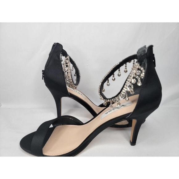 Nina Vera Rhinestone Evening Sandals Womens   (size 7.5)) - Picture 5 of 6